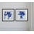 " Blue Ice Iris " 2 - Pieces Painting Print-27609832