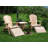Cedar Folding Adirondack with Ottoman, Amish-made-217831072