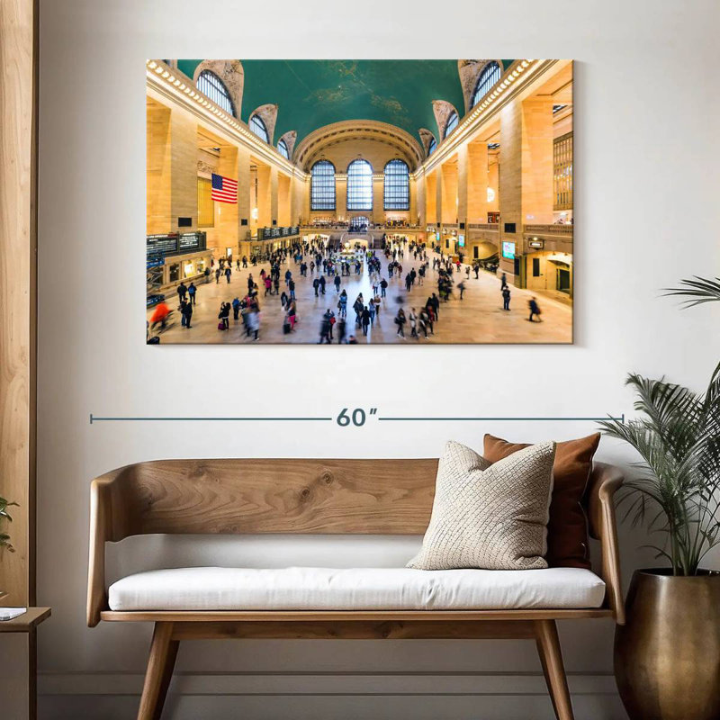 Ravi Grand Central Station, H 32 po x l 48 po