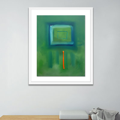 « green souk » par charles stuart-image du cadre de dessin, impression sur papier
