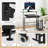 Palocz MDF Iron Standing Desk Computer Desk-82396206