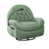 Green Faux Leather