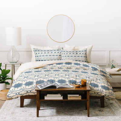 Eclectic Polyester Geometric Shapes Duvet Cover