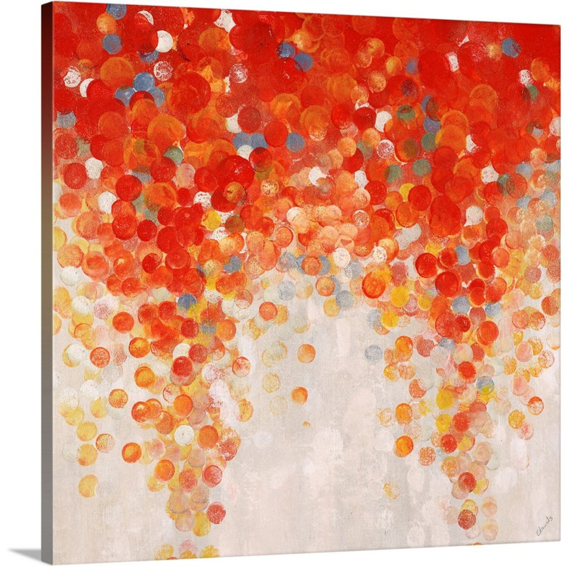 «Bubble Gum Ball», reproduction d'art Angelinamarie, H 20 po x l 20 po x p 1,5 po, Toile