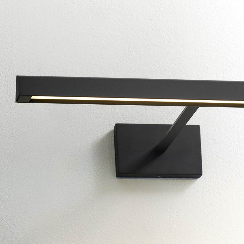 Dessau Dimmable LED Wall Mounted Picture Light, Nightshade Black
