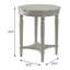 Table de bout antique avec tablette inférieure