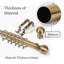Adjustable 2.5cm Curtain Rod Set-367925555-367925564
