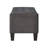 Ottoman With Storage, Storage Ottoman Bench With Safety Hinge 350 Lbs Weight, Upholstered Entryway Bench With Seating For Bedroom, Living Room - Dark Gray-1393592528