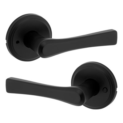 Katella Door Lever with Round Rosette