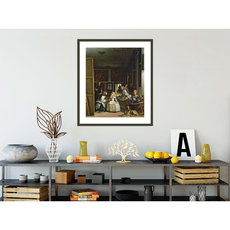 «Las Meninas» par Diego Velázquez, impression giclée encadrée, 38.48" H x 33.5" W