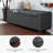 Allure Polyester Upholstered Storage Bench