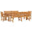 Bleecker Rectangular 5 - Piece 6 - Person 200Cm L Outdoor Table Set-1243723175