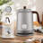 Pure Titanium Electric Kettle - Medical-Grade Health, Zero Metallic Taste, 1.8qt Precision Boiling