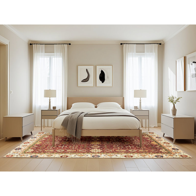 Abstract Indoor Rug, Rectangle 5' x 8'