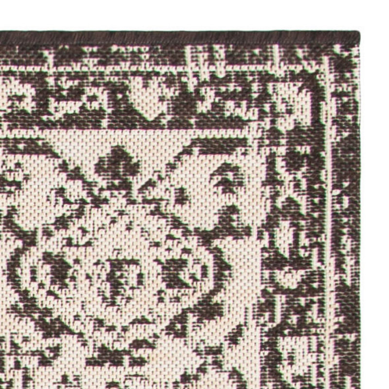 Guthrie Performance Oriental Indoor/Outdoor Area Rug, Square 6'7"
