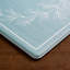 Tapis de cuisine MARTHA STEWART Bloomfield Home Sweet Home bleu 18 po x 30 po-111329424-111329421