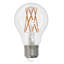 Ampoule DEL à filament transparent A19 de 8,5 watts à intensité variable moyenne (E26)-44649429