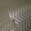 Papier peint à lignes ondulées Real Natural Mica Vermiculite Brass Taupe