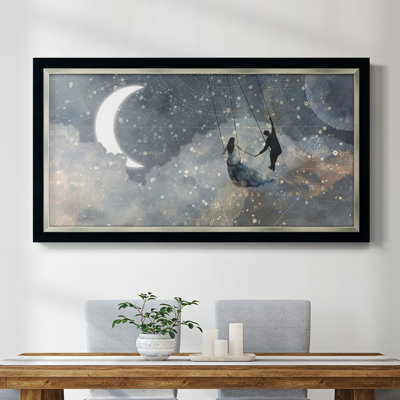«Celestial Love», toile encadrée de qualité supérieure - prête à être accrochée
