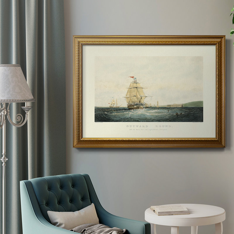 Outward Bound - Peinture sur toile encadrée, H 24 po x l 36 po x P 2,5 po