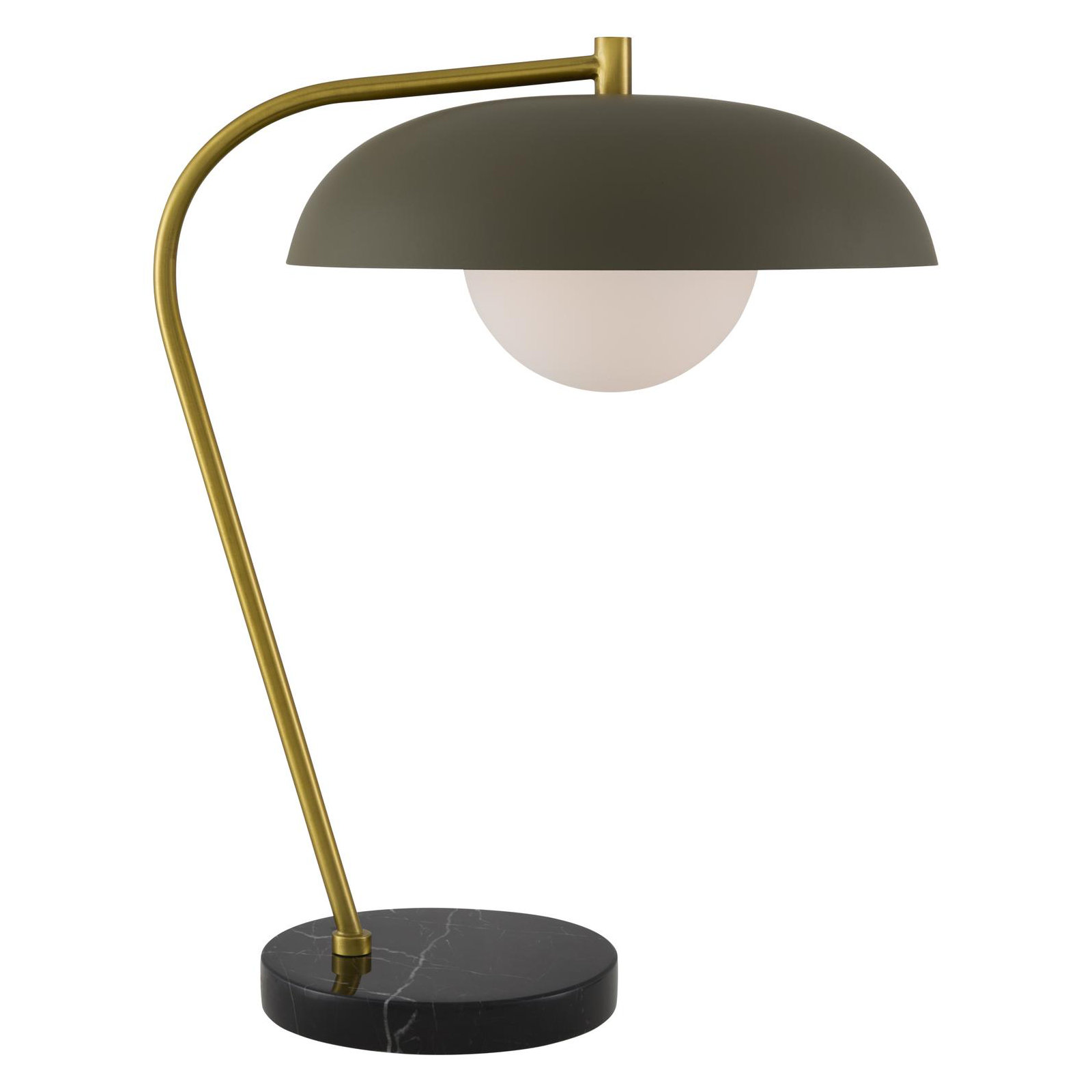 Farmington Table Lamp, Black, Green