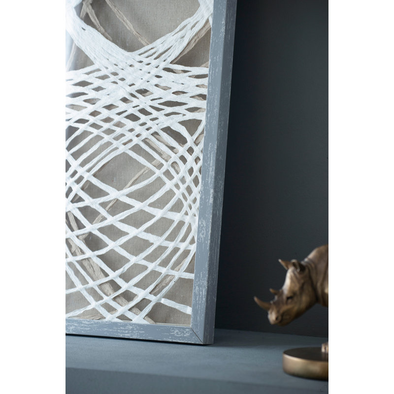 Décoration murale boîte ombre S / 2, 23,5 x 1 x 35,5 po