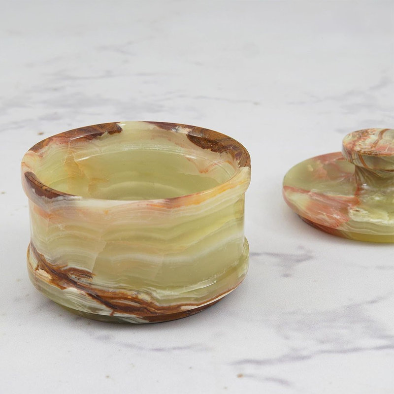 Handmade Salt Cellar With Spoon