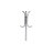 Mind Reader Freestanding Coat Rack, Multi-Hook Organizer for Office or Entryway, Metal, Black-49627213