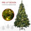 Sapin de Noël artificiel haute 6 pi