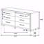 Commode 6 tiroirs