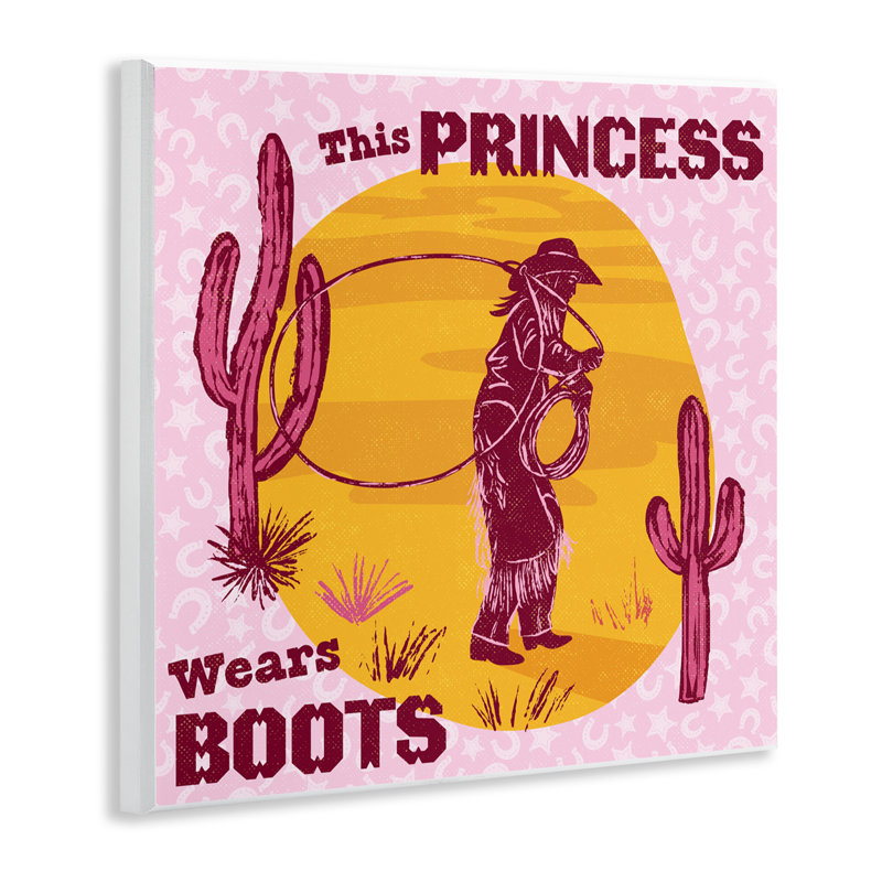 Plaque murale «This Princess Wears», conception par Diane Labombarbe