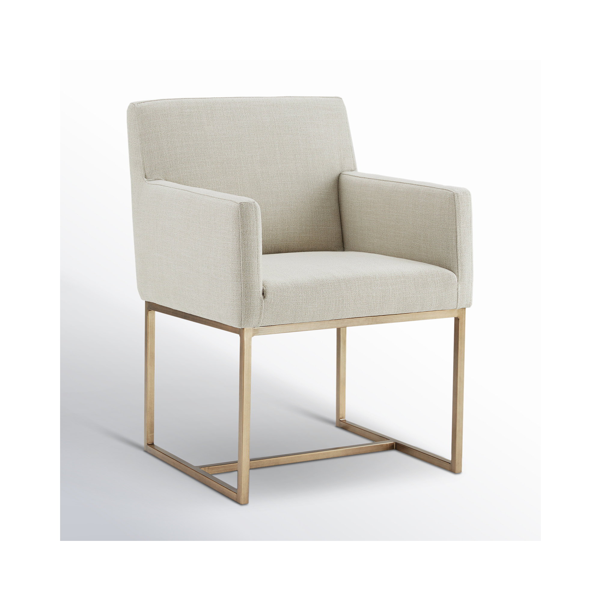 Brose Upholstered Dining Arm Chair