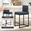 Ensemble de 2 tabourets de bar Smart Chenille-114950025