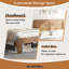 Full Size Wooden Bed Frame With Headboard-1588178220-1588178219