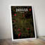 Denver City Map - No Frame Print-215480607