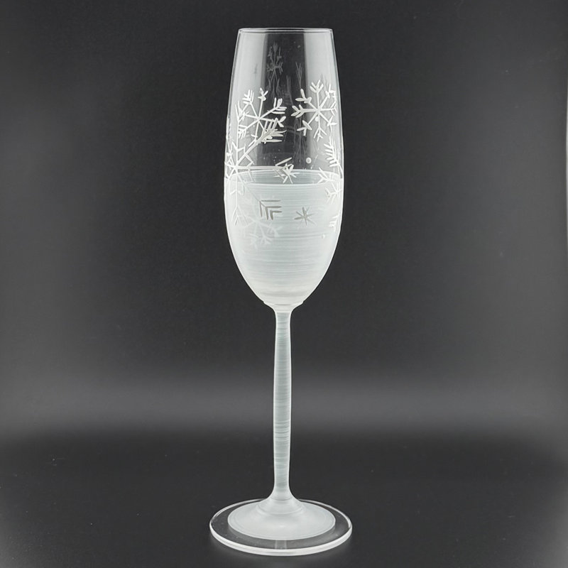 Verre à champagne Winter Wonderland Snowflake S / 2