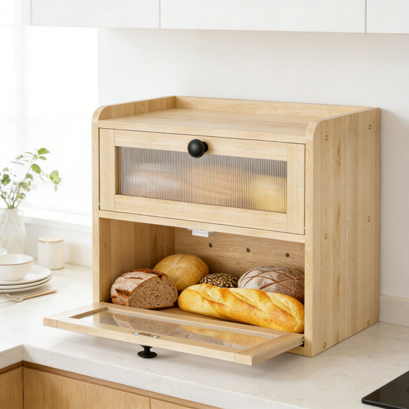 Wood Food Storage Container
