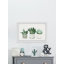 Green Patterned Pots by Parvez Taj - Single Picture Frame Painting-38598696