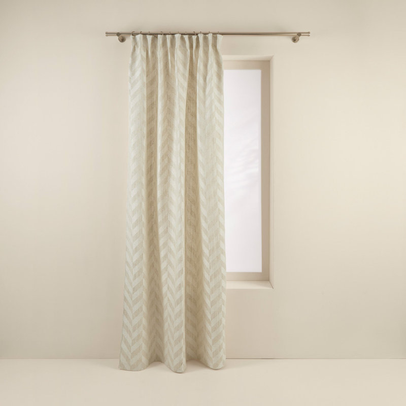 Room Darkening Curtain Single Panel, 134 x 280cm
