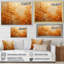 «Golden Autumn Forest Harmony I», art mural forêt pour le salon-1651992567-1651992568