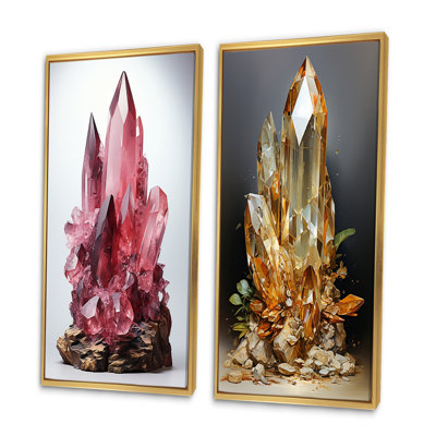 «Pink Spiritual Stone Rhodonite», 2 pièces