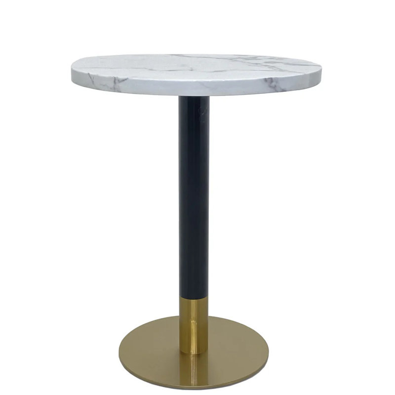 Table de salle à manger Kyrre, Blanc, Black