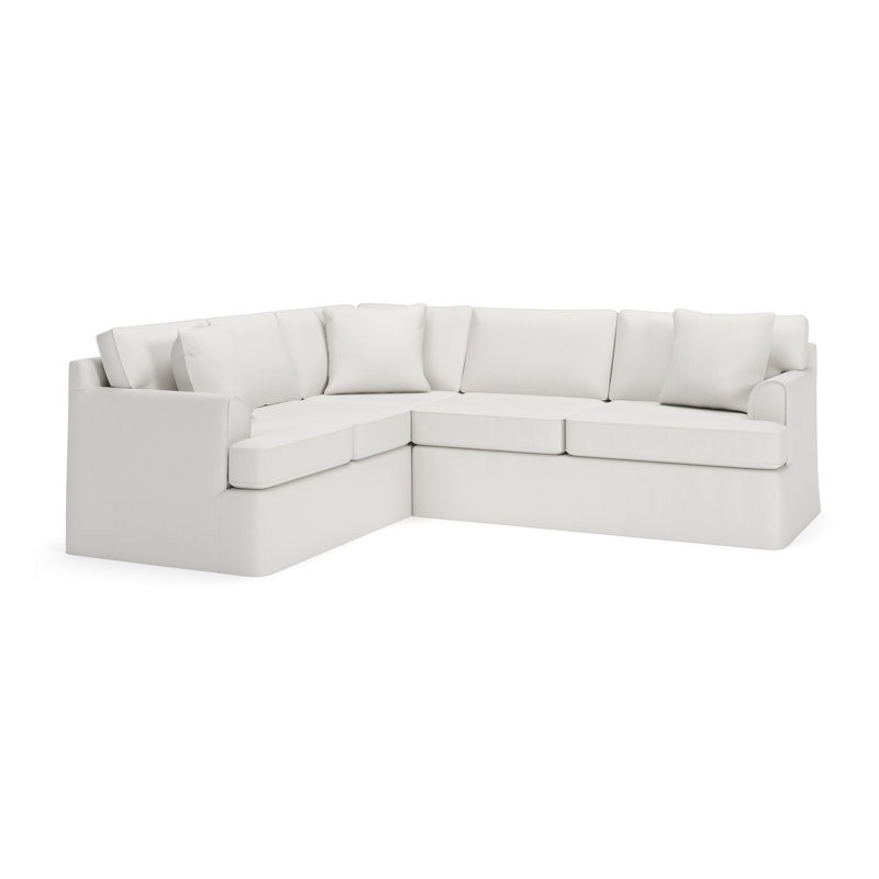 Canapé modulaire 2 pièces Conradina, Orienté à gauche (vu de face), Beige Macarena