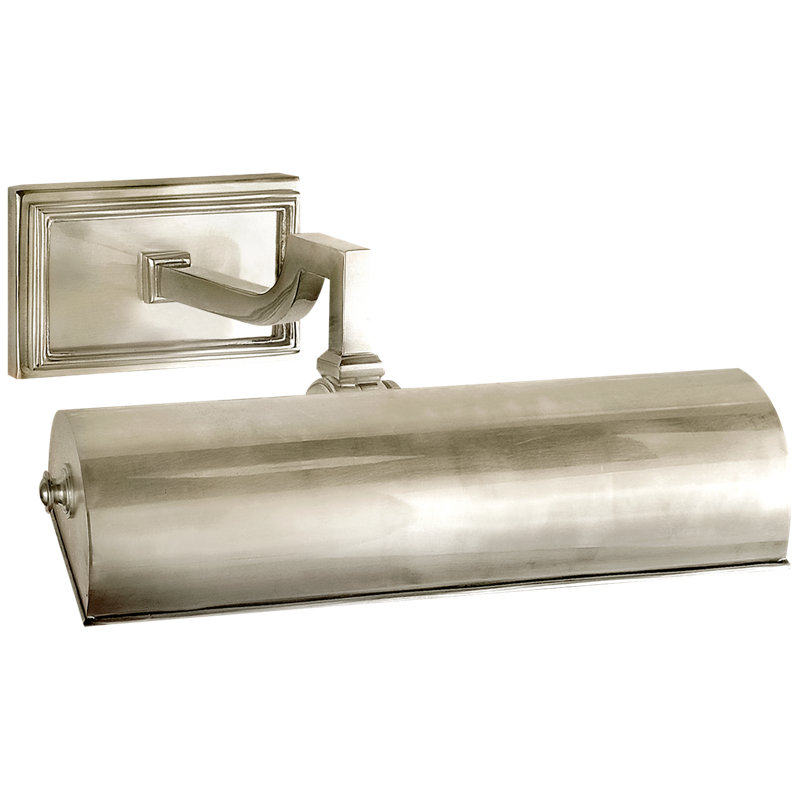 Alexa Hampton Dean 9" Picture Light, Brushed Nickel