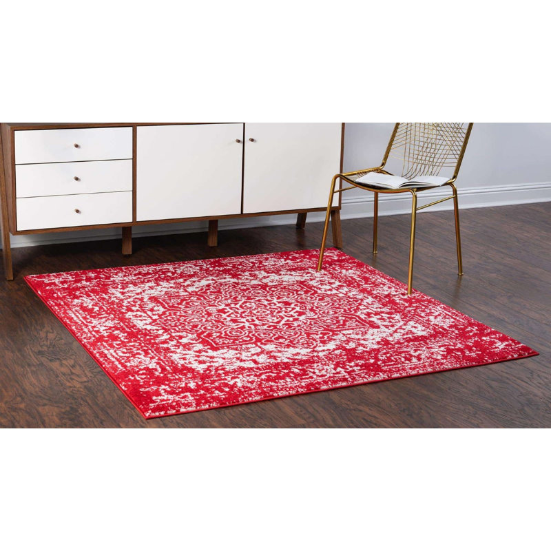 Endesha Oriental Indoor Rug, Square 7'10"