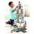 37 Piece Multi Level Wooden Discovery Spaceship Play Set