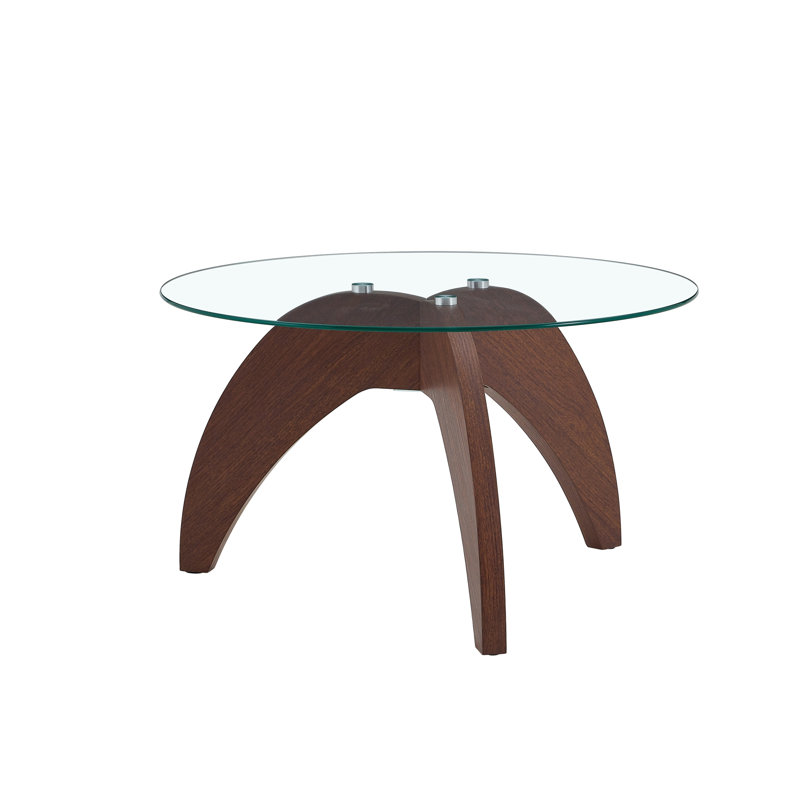Table basse à pattes triangulaires Creative