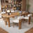 Brown Rectangular Solid Wood desk-602742290