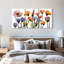 «Vibrant Flowerscape», reproduction d'art sur toile-1161889663