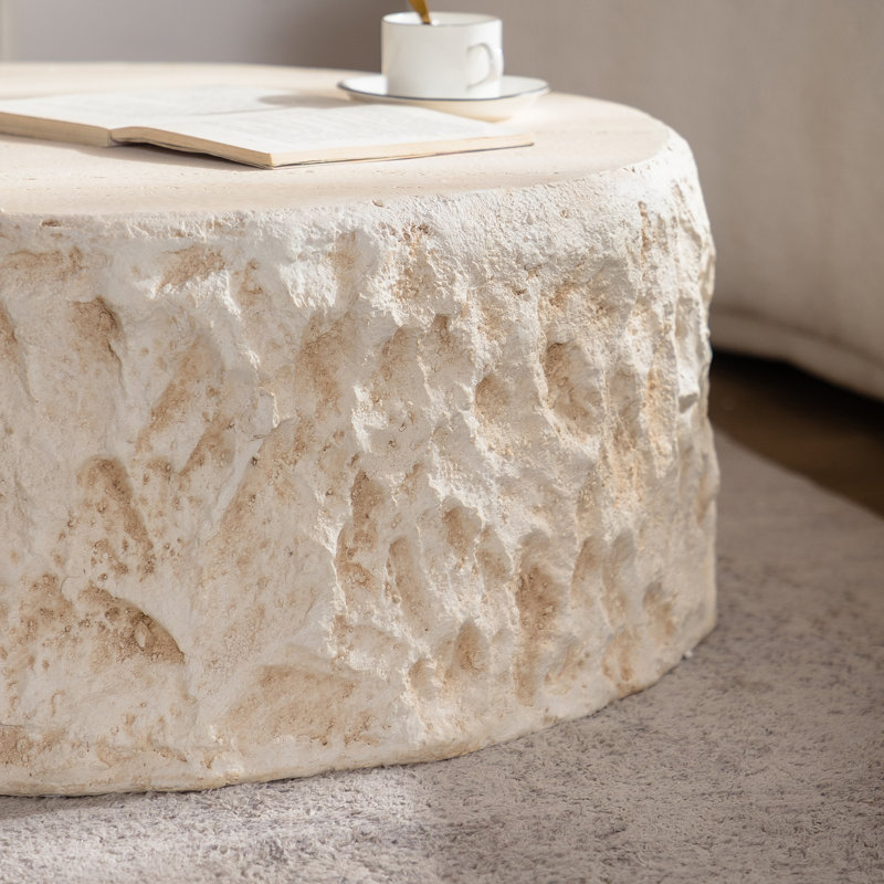 Table basse ronde Mgo Mid-Century